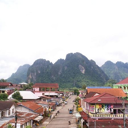 Malany Villa 1 Vang Vieng Zimmer foto